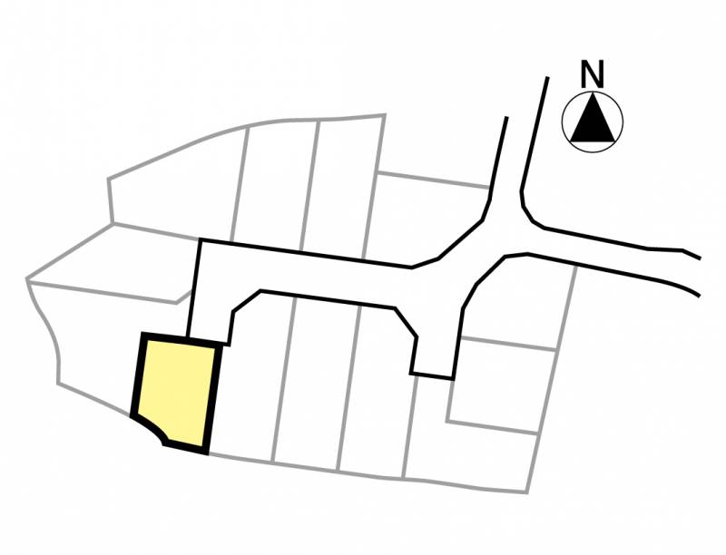 伊予郡砥部町高尾田 7号地の区画図