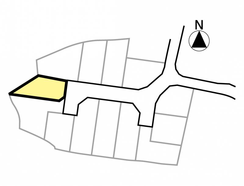 伊予郡砥部町高尾田 9号地の区画図