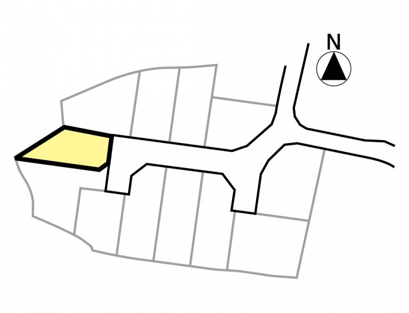 伊予郡砥部町高尾田 9号地の区画図