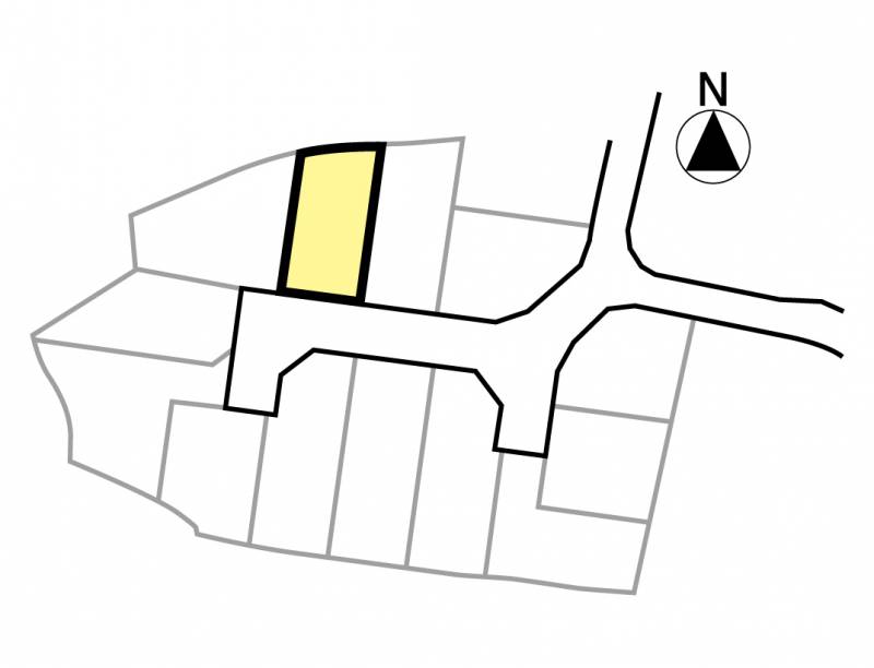 伊予郡砥部町高尾田 11号地の区画図