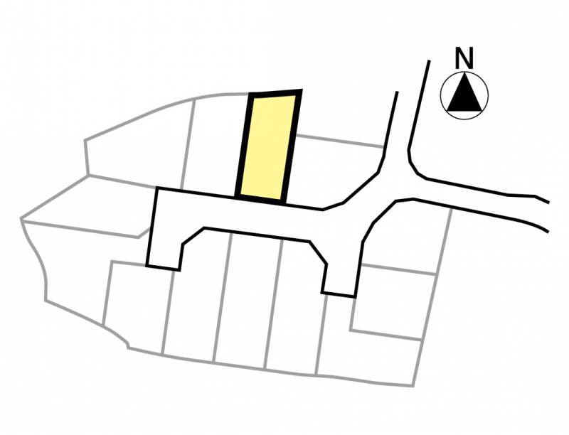 伊予郡砥部町高尾田 12号地の区画図