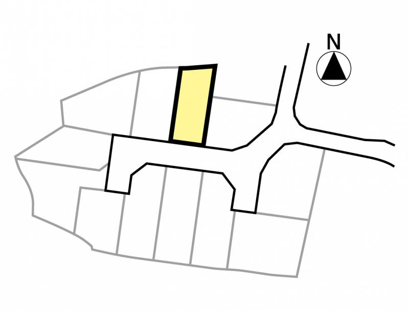 伊予郡砥部町高尾田 12号地の区画図