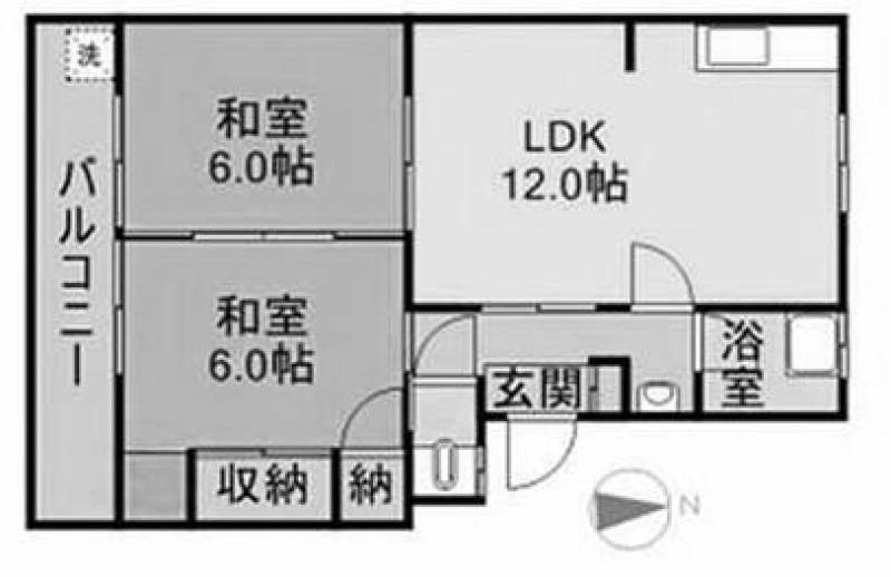 東雲マンションＡ の間取り画像