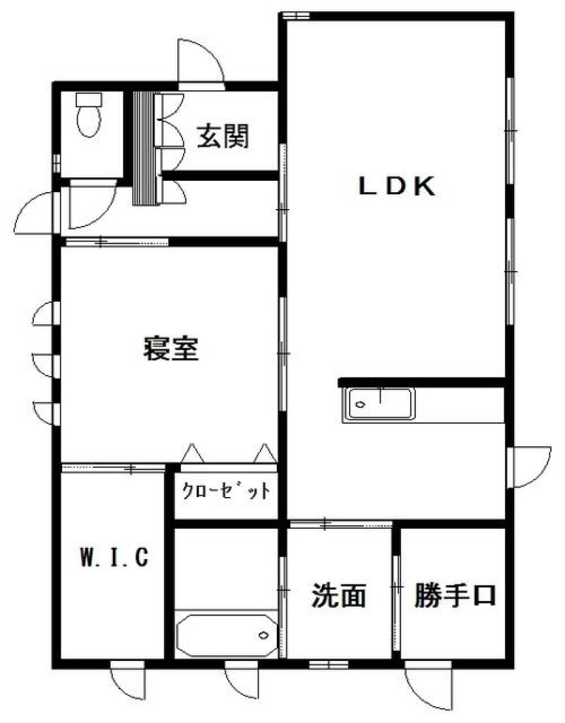 新居浜市東田 一戸建 の間取り画像