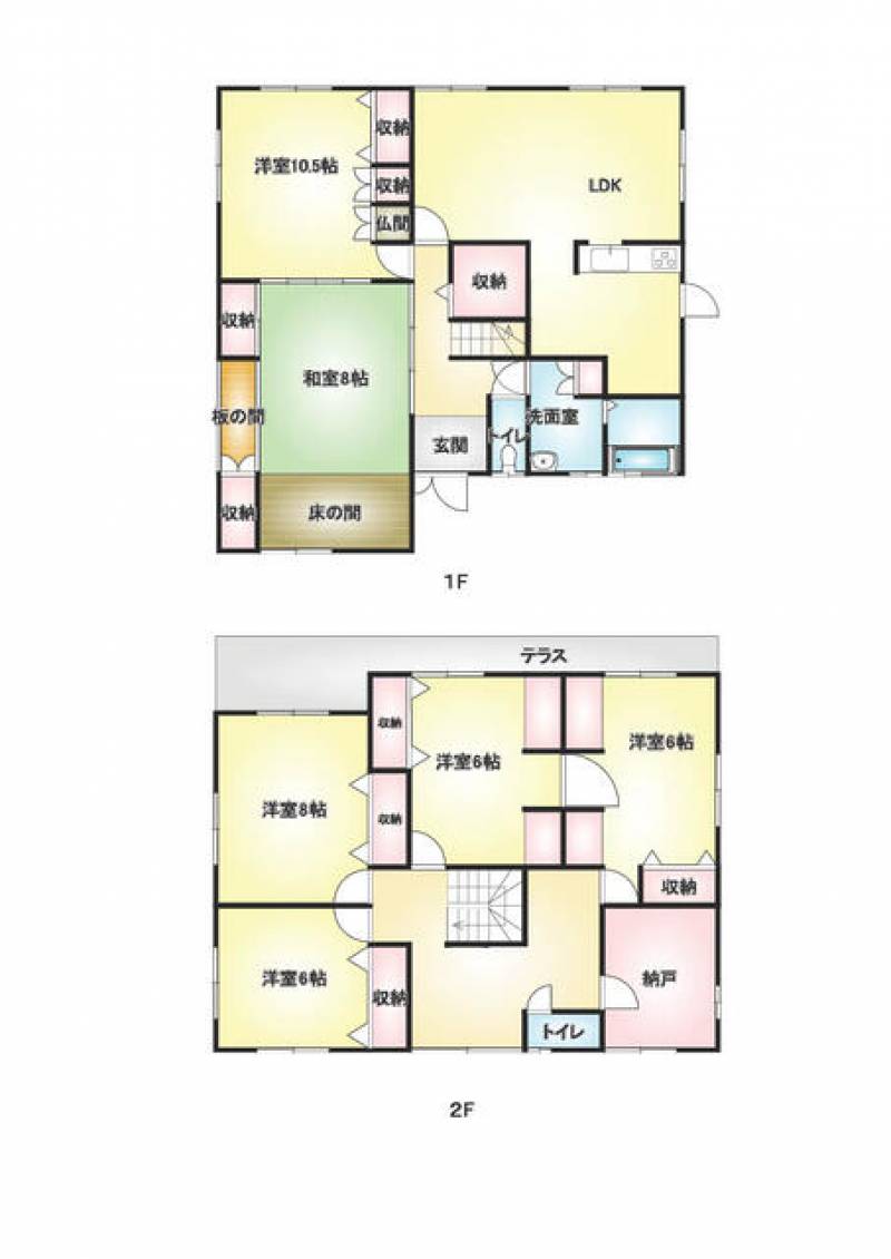 新居浜市阿島 一戸建 の間取り画像