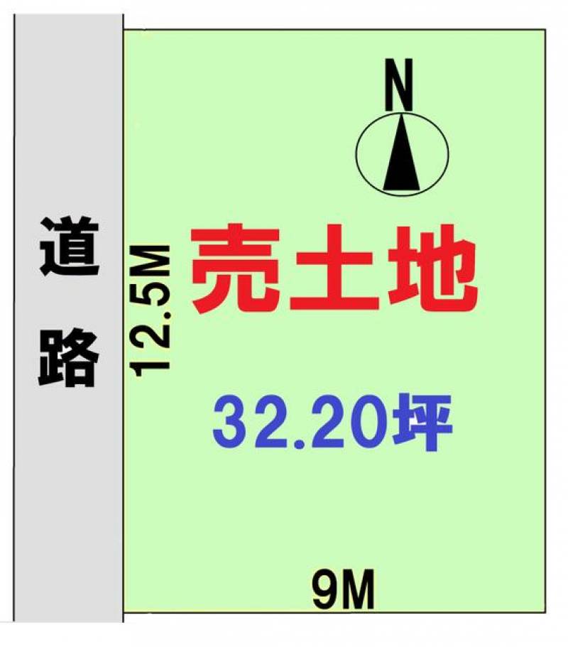 新居浜市高津町  の区画図