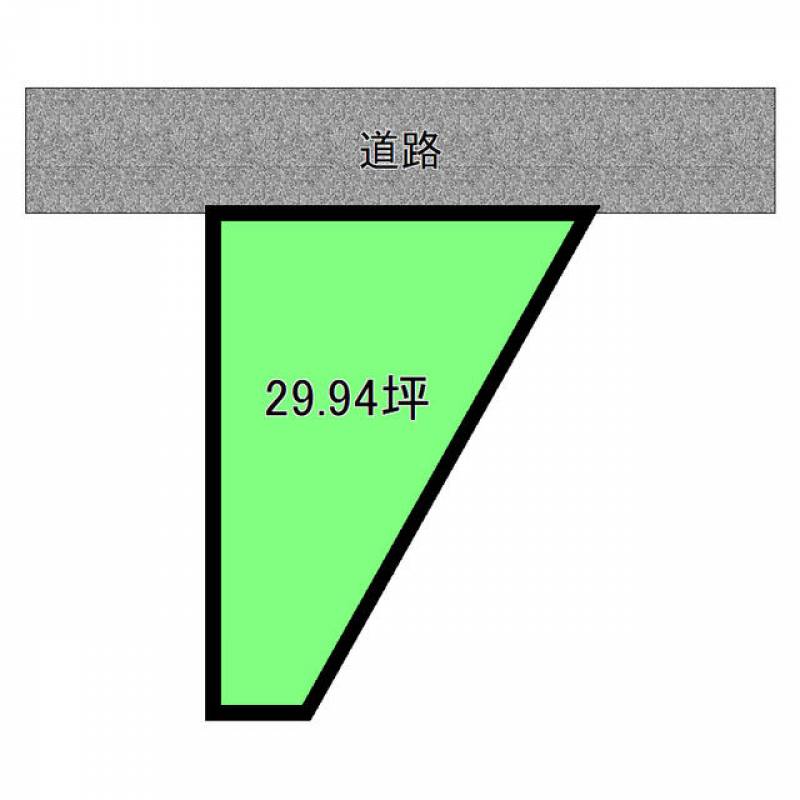 新居浜市西の土居町  の区画図