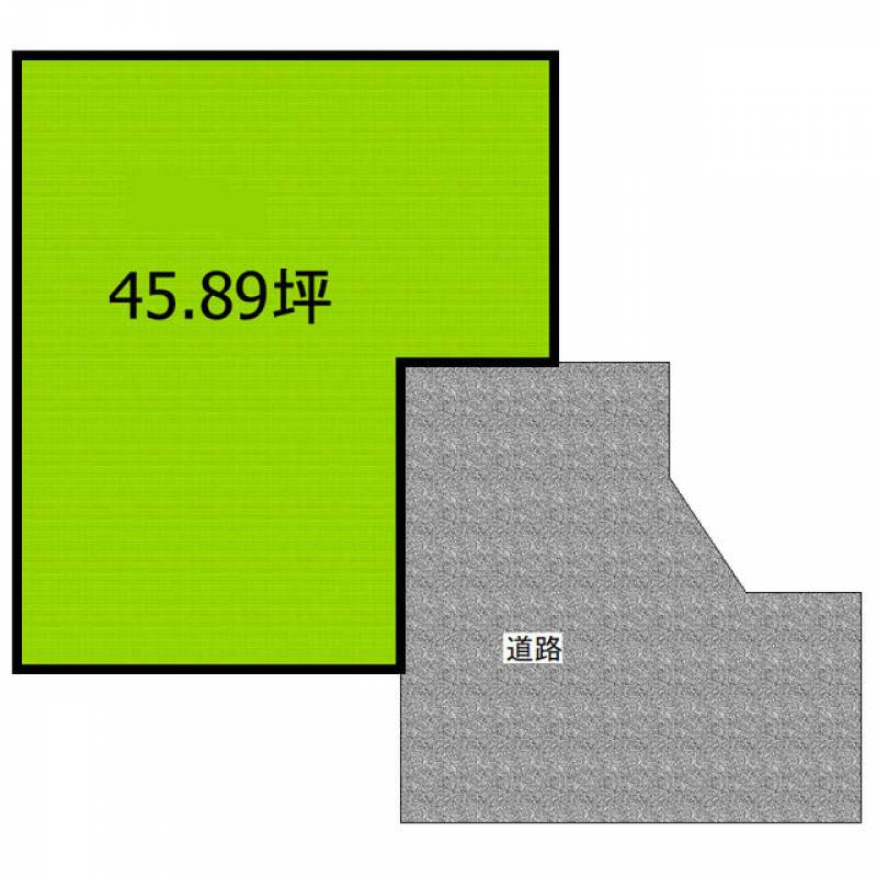 新居浜市庄内町  の区画図