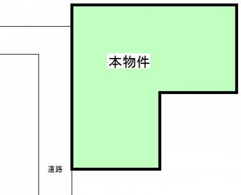 新居浜市西町  の区画図