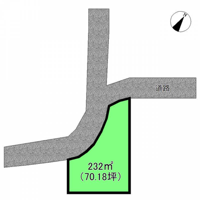 新居浜市大生院  の区画図