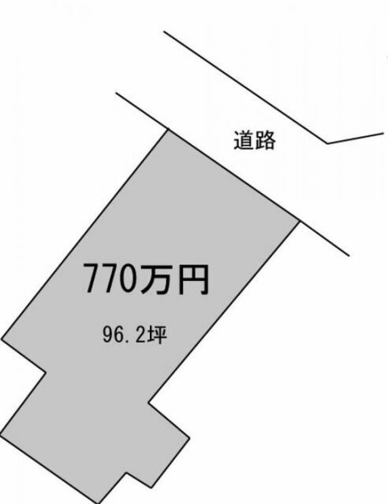 新居浜市松神子  の区画図