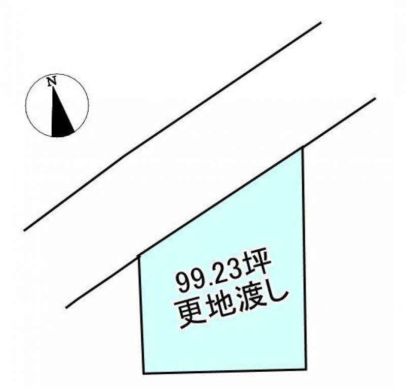 新居浜市船木  の区画図