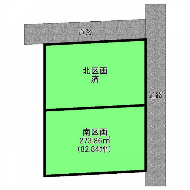 新居浜市宇高町  の区画図