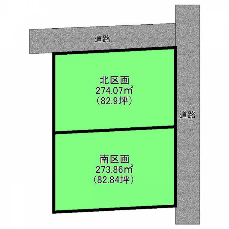 新居浜市宇高町  の区画図