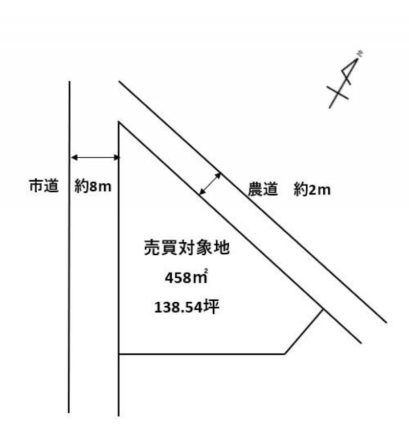 新居浜市南小松原町  の区画図