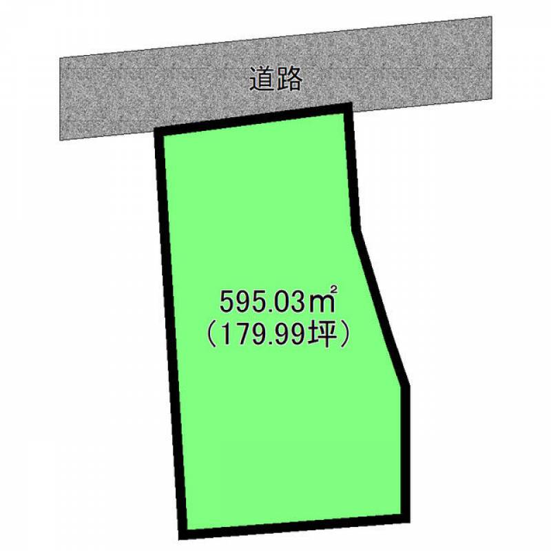 新居浜市北内町  の区画図