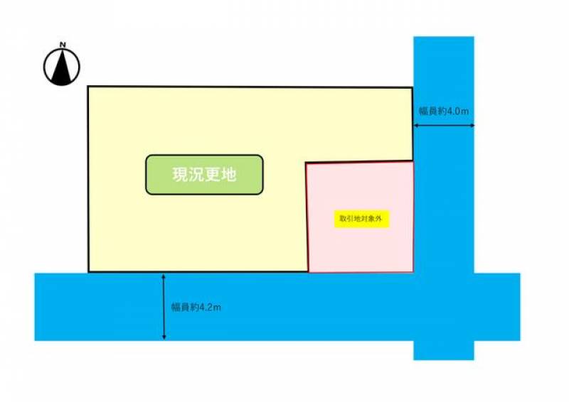 新居浜市垣生  の区画図