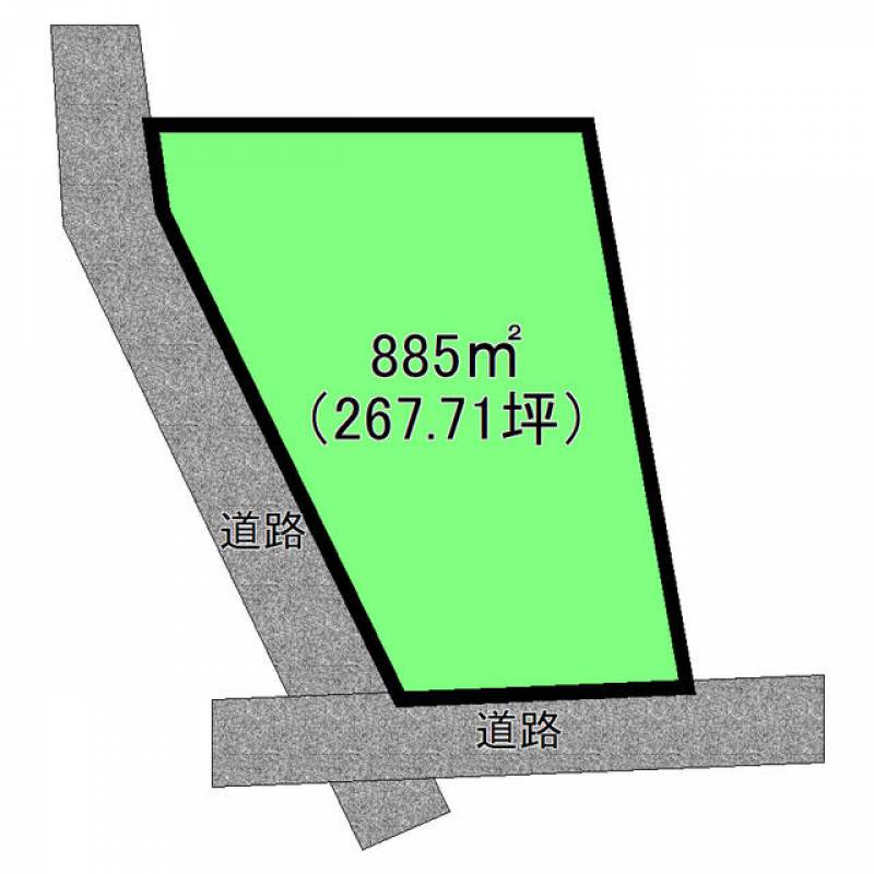 新居浜市下泉町  の区画図