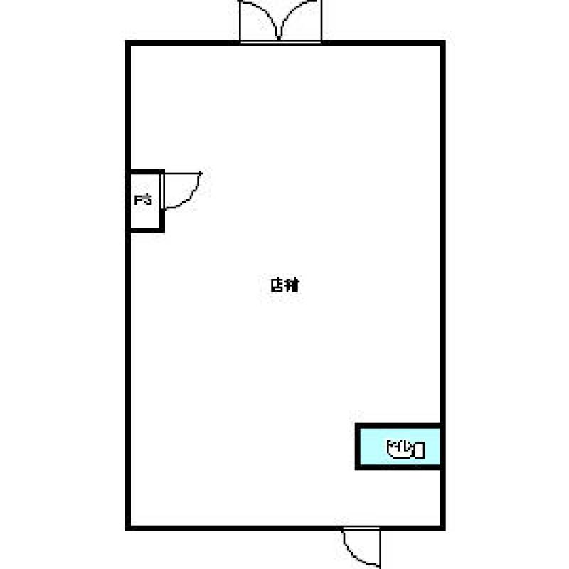 ワールドテラス１Ｆテナント の間取り画像