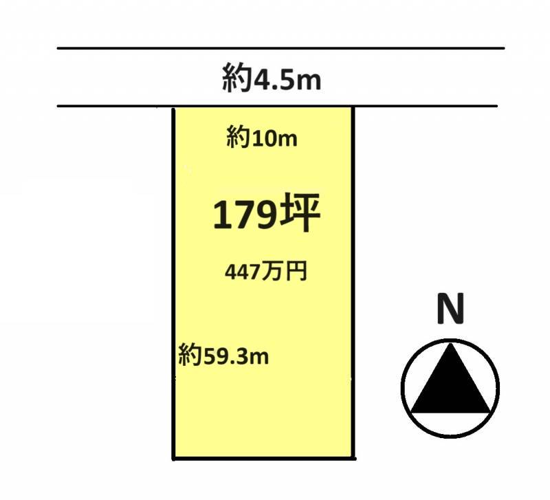 新居浜市船木 船木国領の区画図