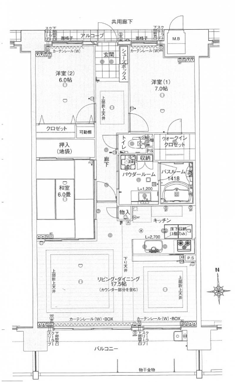 アルファステイツ宮西Ⅱ の間取り画像