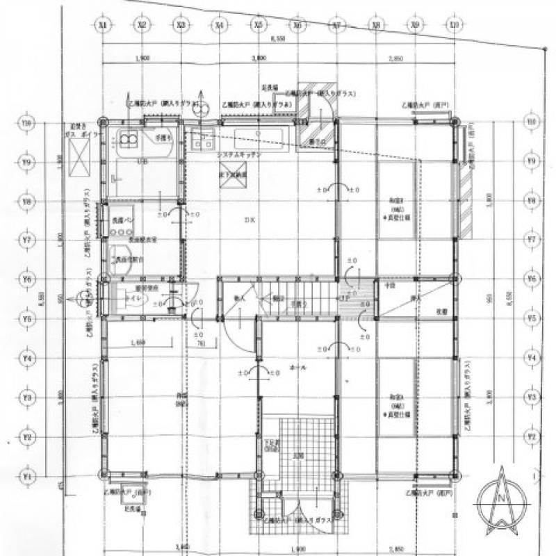 松山市持田町 一戸建 の間取り画像