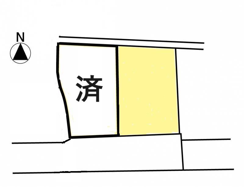 四国中央市土居町小林 の区画図