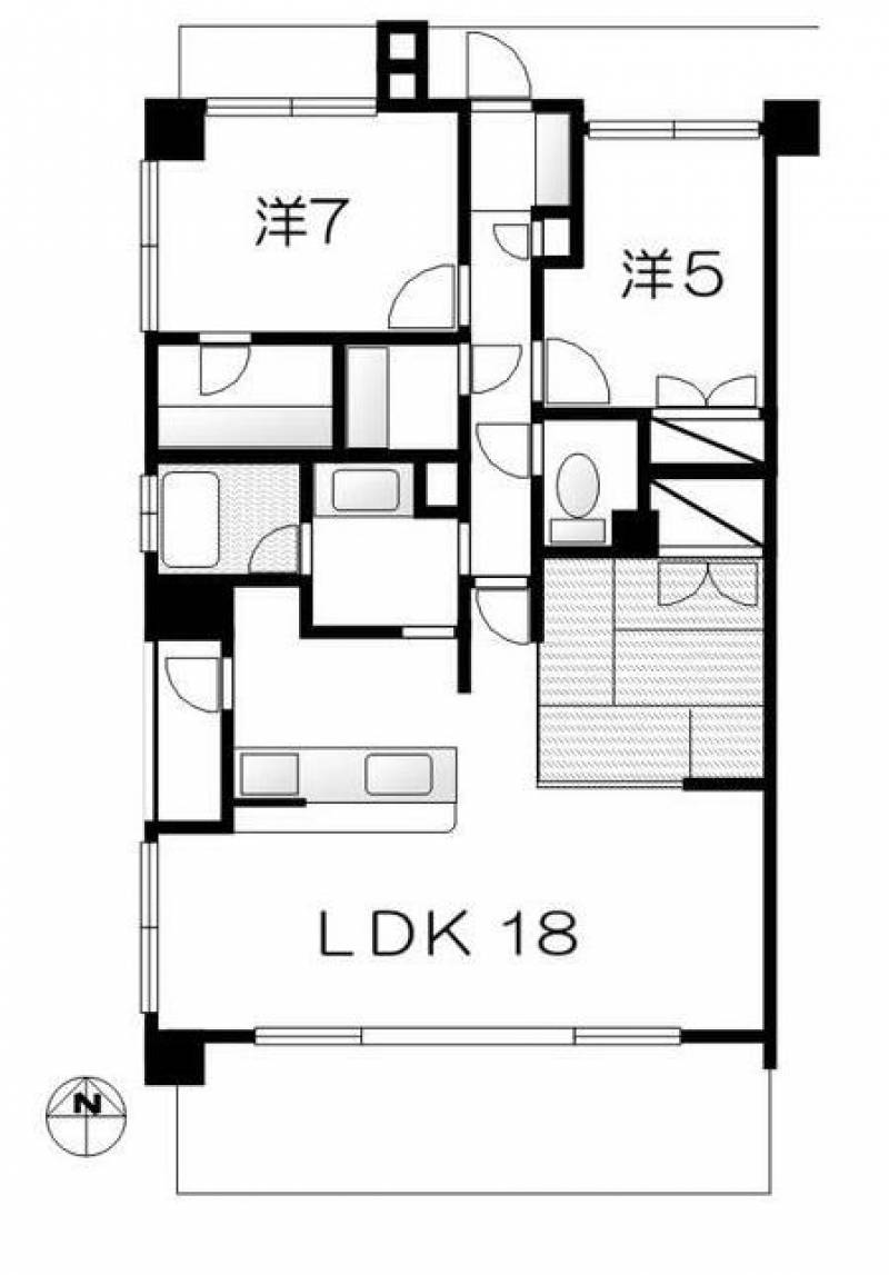 クレアホームズ松山湊町 の間取り画像