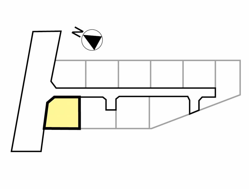 西条市喜多川 ジョイフルガーデン西条喜多川Ⅱ10号地の区画図