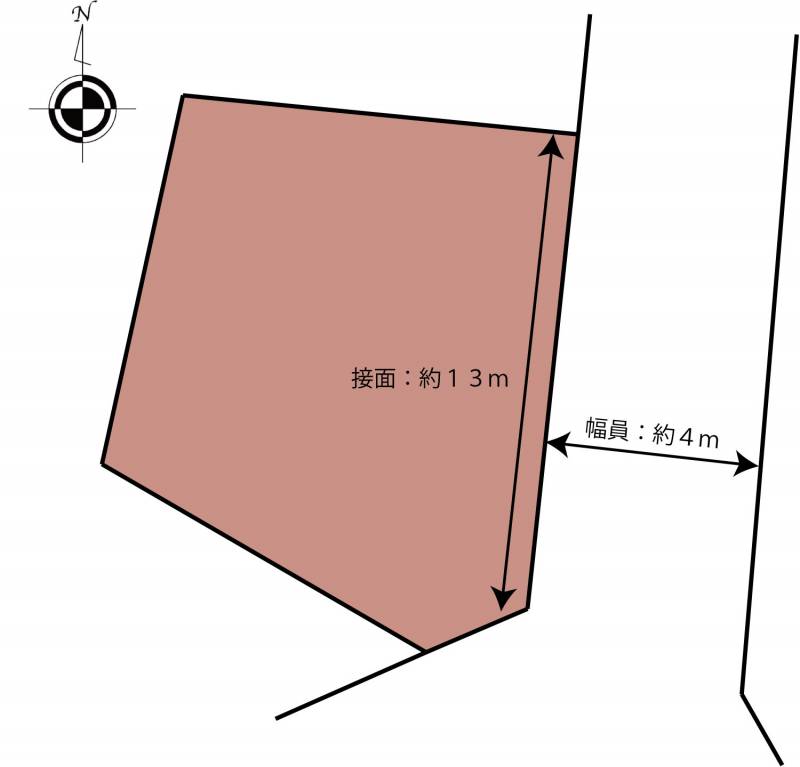 松山市堀江町 の区画図