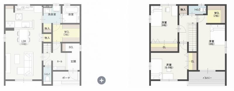 新居浜市土橋 一戸建 04号地の間取り画像