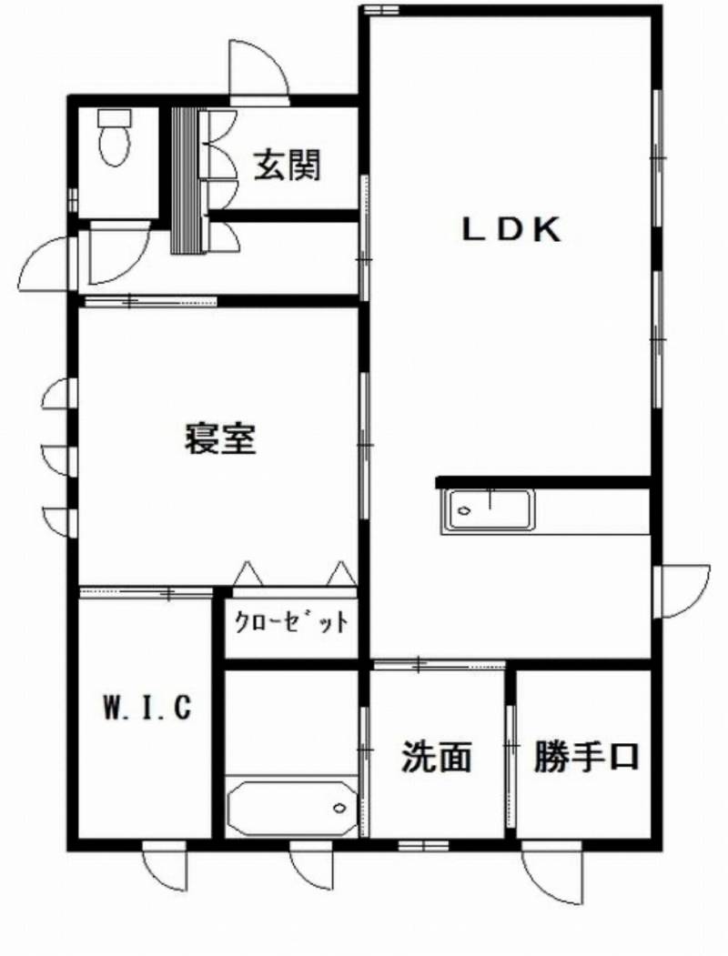 新居浜市東田 一戸建 の間取り画像