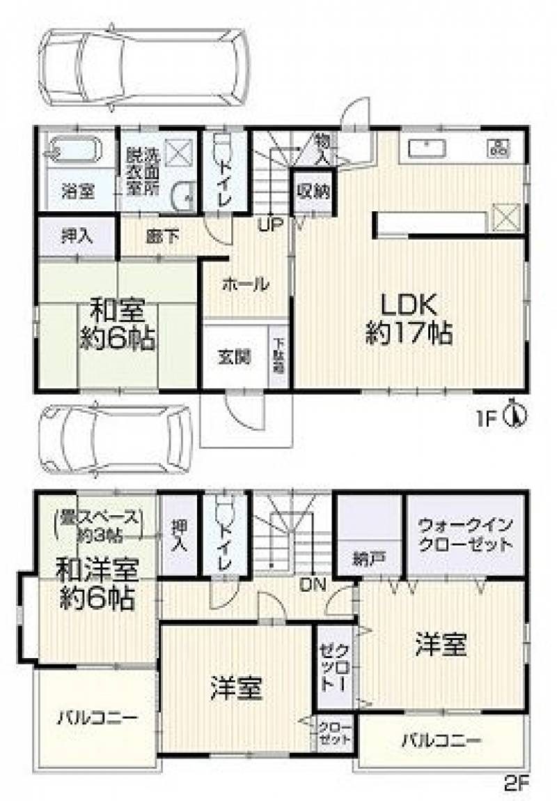 西条市樋之口 一戸建 の間取り画像