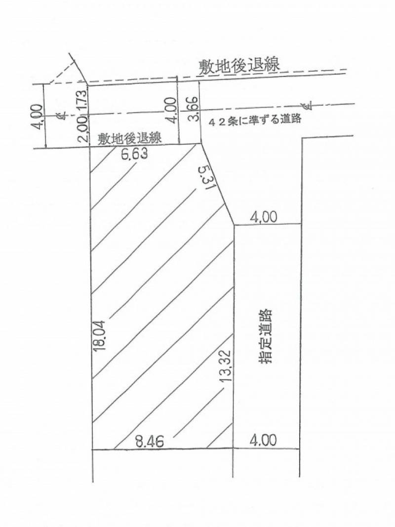 松山市生石町 の区画図