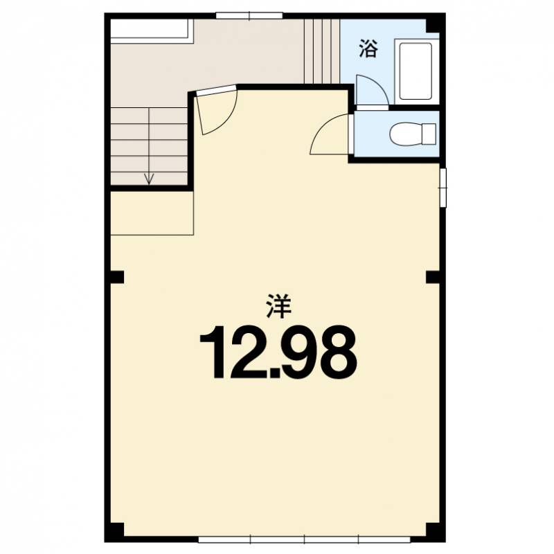 ヒノ市駅前ビル 3階の間取り画像