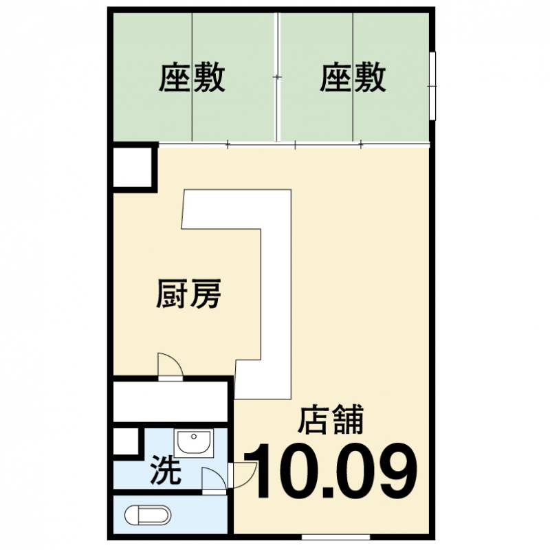 コスモビル 1階の間取り画像