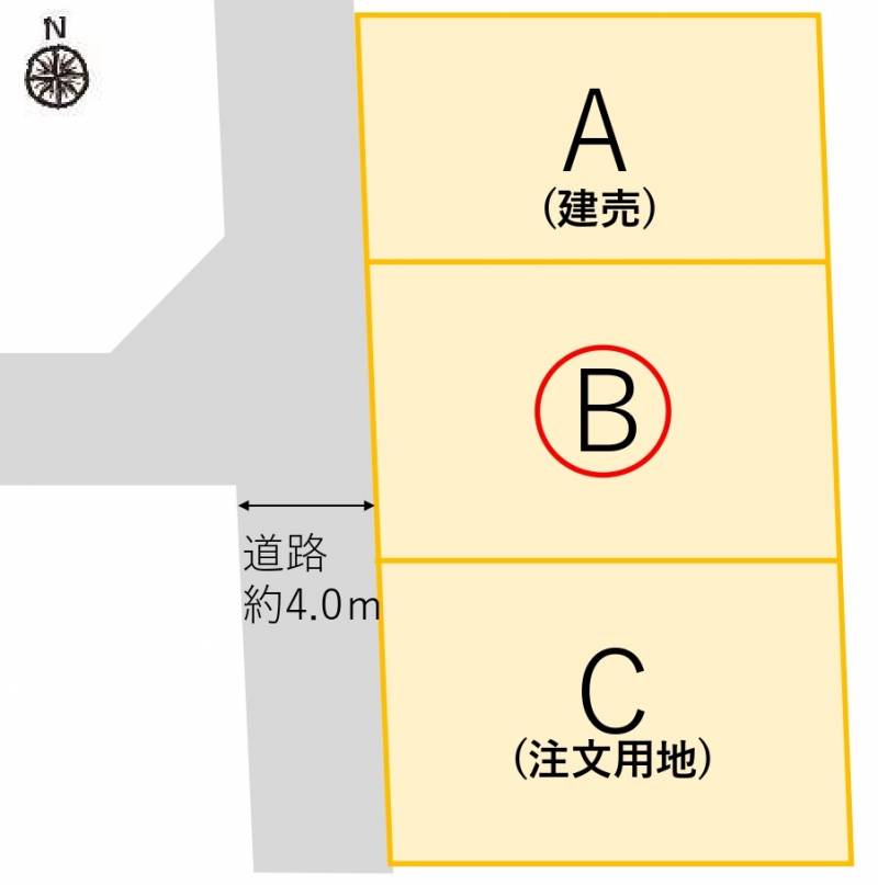 松山市富久町  の区画図
