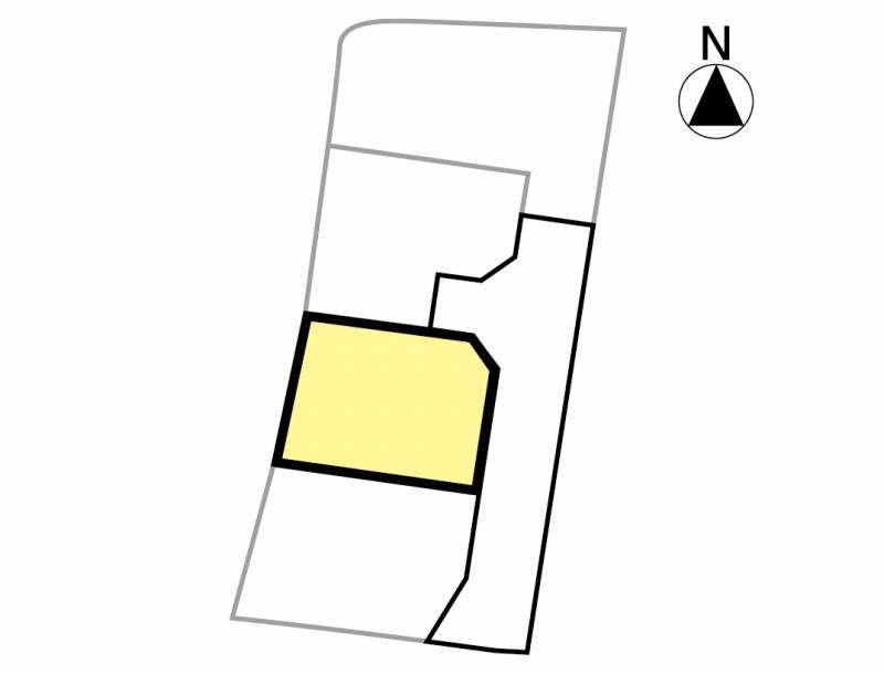 松山市堀江町 フェニックスランド堀江町2号地の区画図