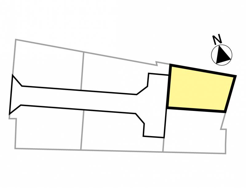 松山市堀江町 フェニックスランド堀江町Ⅱ3号地の区画図