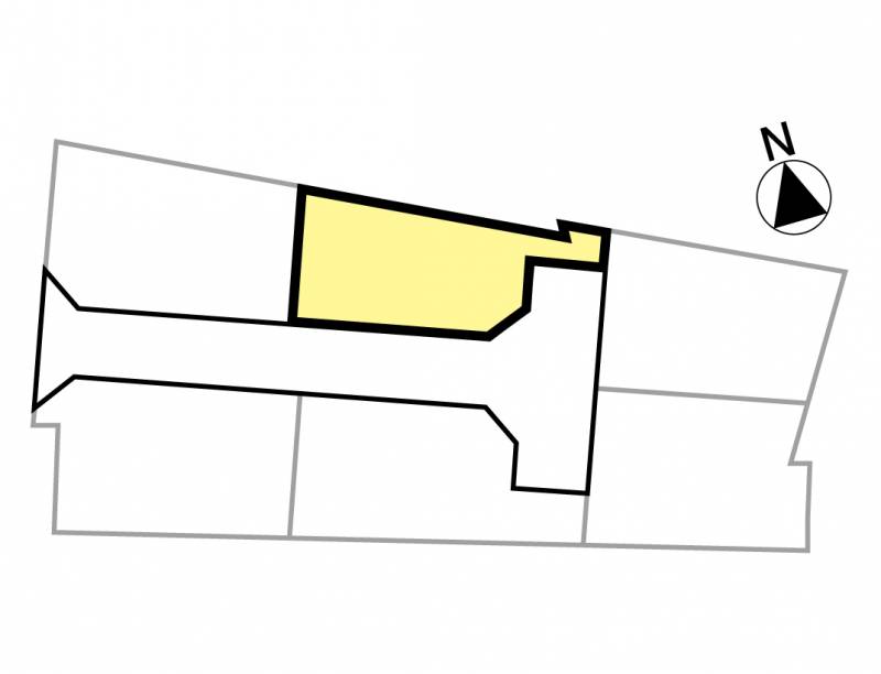 松山市堀江町 フェニックスランド堀江町Ⅱ2号地の区画図