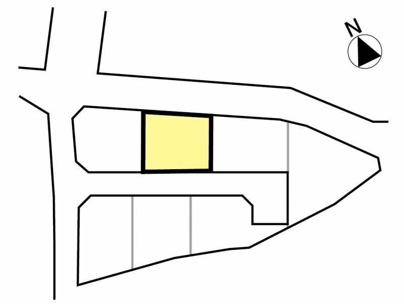 今治市山路 フェニックスランド山路2号地の区画図