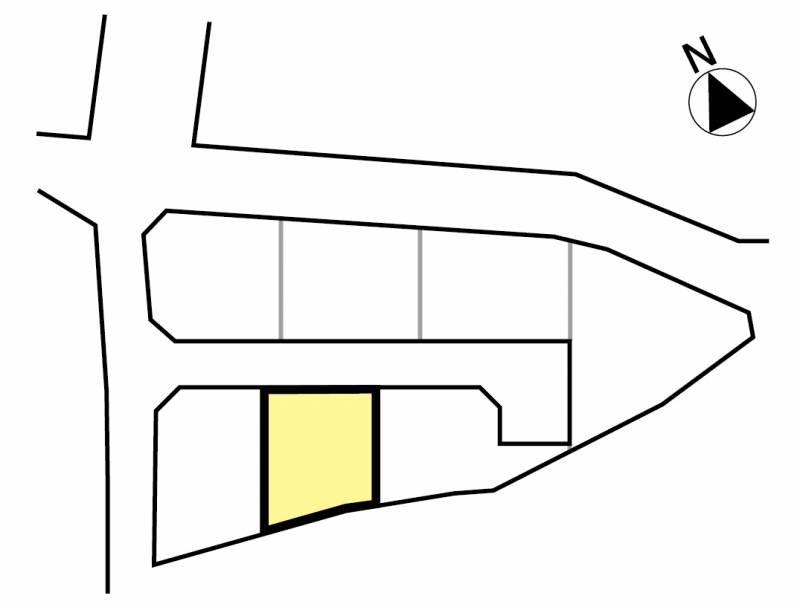 今治市山路 フェニックスランド山路6号地の区画図