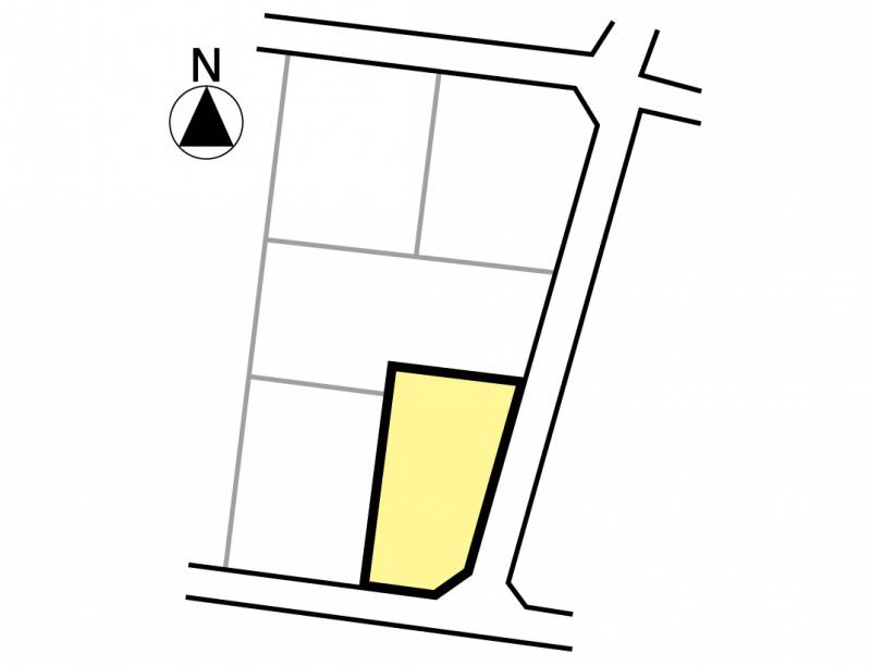 松山市馬木町 フェニックスランド馬木町4号地の区画図