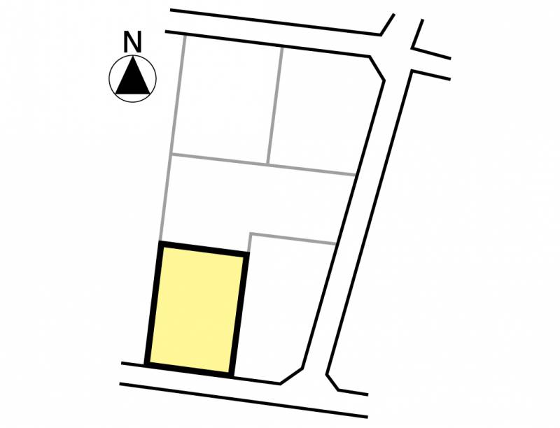 松山市馬木町 フェニックスランド馬木町5号地の区画図