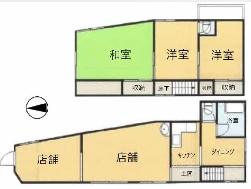 新居浜市新須賀町 一戸建 新居浜市新須賀町三丁目4-23の間取り画像