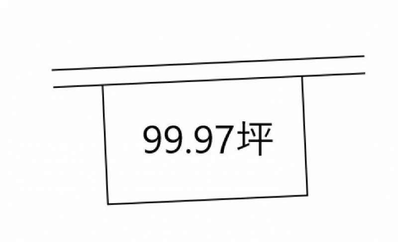 西条市明神木 西条市明神木　売土地の区画図