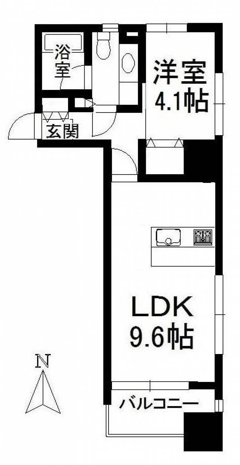 ヴァレーレ県庁前 の間取り画像