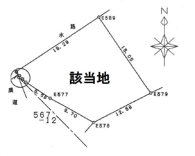 松山市井門町  の区画図