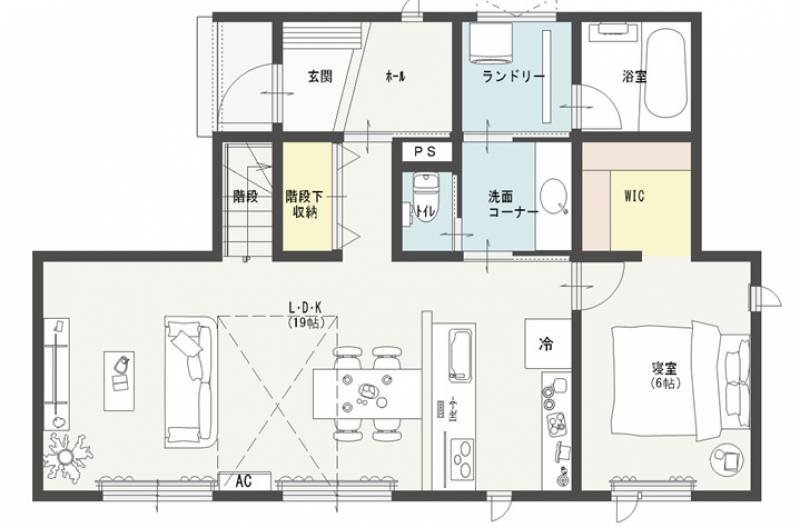 新居浜市久保田町 一戸建 新居浜市久保田町　一戸建の間取り画像