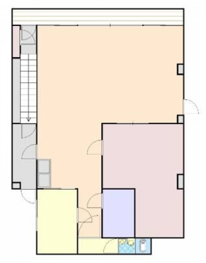 ハナハウステナント 　川之江の賃貸テナント 1Fの間取り画像